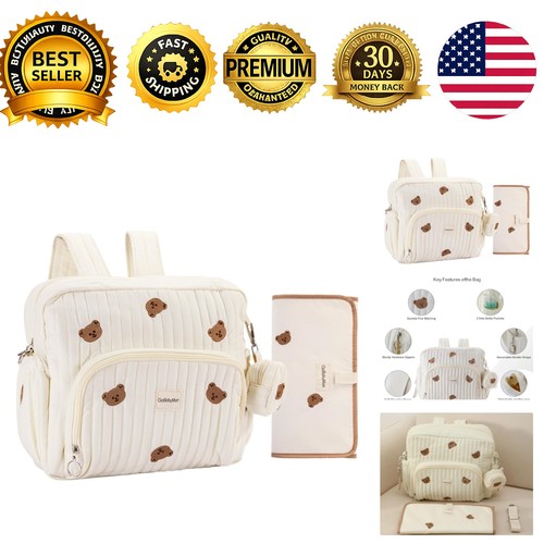 Diaper bag backpack changing - diaper,